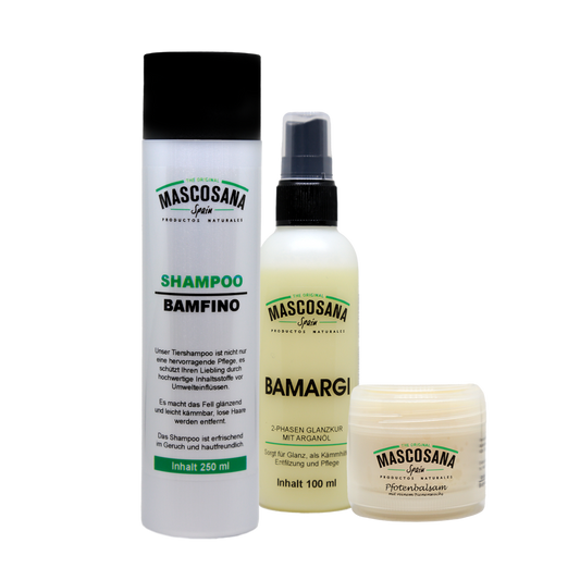 Champú y Spray Bamfino de Mascosana: el tratamiento natural para fortalecer y revitalizar el pelaje