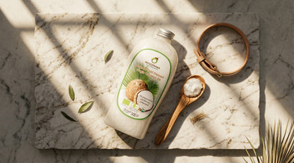 Tropicana - Kaltgepresstes Kokosnussöl 500 ml - Aus Thailändischen Kokosnüssen - Zur Fellpflege oder als Futterzusatz Mascosana